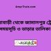 সরিষাবাড়ী টু জামালপুর ট্রেনের সময়সূচী ও ভাড়া তালিকা