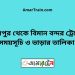 হরষপুর টু বিমান বন্দর ট্রেনের সময়সূচী ও ভাড়া তালিকা