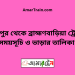 হরষপুর টু ব্রাহ্মণবাড়িয়া ট্রেনের সময়সূচী ও ভাড়া তালিকা