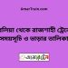 দুবলিয়া টু রাজশাহী ট্রেনের সময়সূচী ও ভাড়া তালিকা