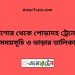 যশোর টু পোড়াদহ ট্রেনের সময়সূচী ও ভাড়া তালিকা