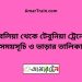 রাঘবপুর টু টেবুনিয়া ট্রেনের সময়সূচী ও ভাড়া তালিকা