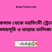 লাকসাম টু নরসিংদী ট্রেনের সময়সূচী ও ভাড়া তালিকা