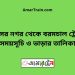 শমসের নগর টু বরমচাল ট্রেনের সময়সূচী ও ভাড়ার তালিকা