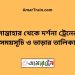 সান্তাহার টু দর্শনা ট্রেনের সময়সূচী ও ভাড়া তালিকা