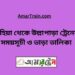 রুহিয়া টু উল্লাপাড়া ট্রেনের সময়সূচী ও ভাড়া তালিকা