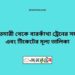 আদিতমারী টু বারকাঁথা ট্রেনের সময়সূচী ও ভাড়া তালিকা