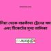 কাউনিয়া টু বারকাঁথা ট্রেনের সময়সূচী ও ভাড়া তালিকা