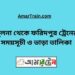 খুলনা টু ফরিদপুর ট্রেনের সময়সূচী ও ভাড়ার তালিকা