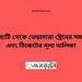 চিলাহাটি টু ভেড়ামারা ট্রেনের সময়সূচী ও ভাড়া তালিকা