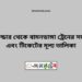 তুষভান্ডার টু বামনডাঙ্গা ট্রেনের সময়সূচী ও ভাড়া তালিকা