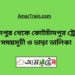 ফরিদপুর টু কোটচাঁদপুর ট্রেনের সময়সূচী ও ভাড়া তালিকা