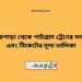 বোনারপাড়া টু পাটগ্রাম ট্রেনের সময়সূচী ও ভাড়া তালিকা