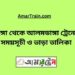 ভাঙ্গা টু আলমডাঙ্গা ট্রেনের সময়সূচী ও ভাড়া তালিকা