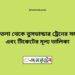 সোনাতলা টু তুষভান্ডার ট্রেনের সময়সূচী ও ভাড়া তালিকা