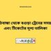 হাতিবান্ধা টু বগুড়া ট্রেনের সময়সূচী ও ভাড়া তালিকা