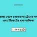 হাতিবান্ধা টু সোনাতলা ট্রেনের সময়সূচী ও ভাড়া তালিকা