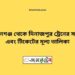 আহসানগঞ্জ টু দিনাজপুর ট্রেনের সময়সূচী ও ভাড়ার তালিকা