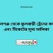 জামালগঞ্জ টু ফুলবাড়ি ট্রেনের সময়সূচী ও ভাড়া তালিকা