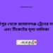 পার্বতীপুর টু জামালগঞ্জ ট্রেনের সময়সূচী ও ভাড়া তালিকা