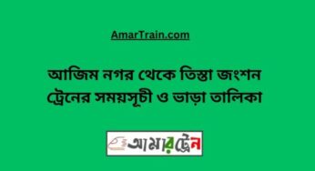 আজিমনগর টু তিস্তা জংশন ট্রেনের সময়সূচী, টিকেট ও ভাড়ার তালিকা