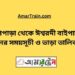 উল্লাপাড়া টু ঈশ্বরদী বাইপাস ট্রেনের সময়সূচী ও ভাড়ার তালিকা