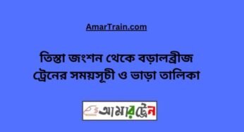 তিস্তা জংশন টু বড়াল ব্রিজ ট্রেনের সময়সূচী, টিকেট ও ভাড়ার তালিকা