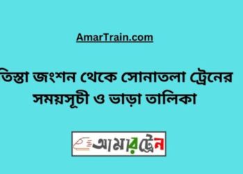 তিস্তা জংশন টু সোনাতলা ট্রেনের সময়সূচী, টিকেট ও ভাড়ার তালিকা