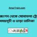 তিস্তা জংশন টু সোনাতলা ট্রেনের সময়সূচী, টিকেট ও ভাড়ার তালিকা