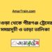 বগুড়া টু পীরগঞ্জ ট্রেনের সময়সূচী ও ভাড়া তালিকা