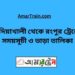 বাদিয়াখালী টু রংপুর ট্রেনের সময়সূচী ও ভাড়া তালিকা