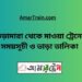 ভেড়ামারা টু মাওয়া ট্রেনের সময়সূচী ও ভাড়া তালিকা