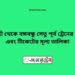 রাজশাহী টু বঙ্গবন্ধু সেতু পূর্ব ট্রেনের সময়সূচী ও ভাড়ার তালিকা