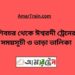 শিবচর টু ঈশ্বরদী ট্রেনের সময়সূচী ও ভাড়া তালিকা