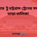 কক্সবাজার টু চট্রগ্রাম ট্রেনের সময়সূচী ও ভাড়া তালিকা