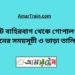 ছোট বাহিরবাগ টু গোপালগঞ্জ ট্রেনের সময়সূচী ও ভাড়া তালিকা