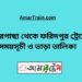 ঝিকরগাছা টু ফরিদপুর ট্রেনের সময়সূচী ও ভাড়া তালিকা