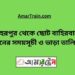 বহরপুর টু ছোট বাহিরবাগ ট্রেনের সময়সূচী ও ভাড়া তালিকা