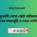 মধুখালী টু ছোট বাহিরবাগ ট্রেনের সময়সূচী ও ভাড়া তালিকা