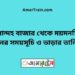 মেলান্দহ বাজার টু ময়মনসিংহ ট্রেনের সময়সূচী ও ভাড়া তালিকা