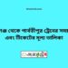 শিবগঞ্জ টু পার্বতীপুর ট্রেনের সময়সূচী ও ভাড়া তালিকা