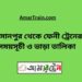 হাসানপুর টু ফেনী ট্রেনের সময়সূচী ও ভাড়া তালিকা